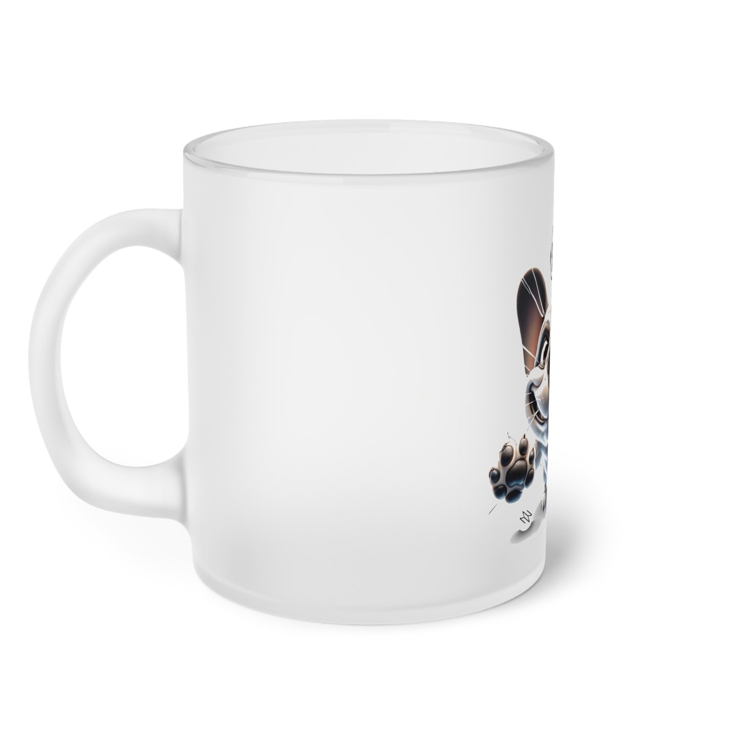 Frosted Glass Mug